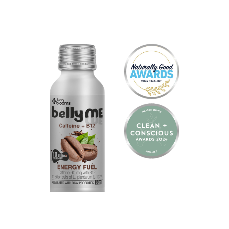 BellyMe Energy Fuel Caffeine + B12 60 mL（Natural Berry Flavour）