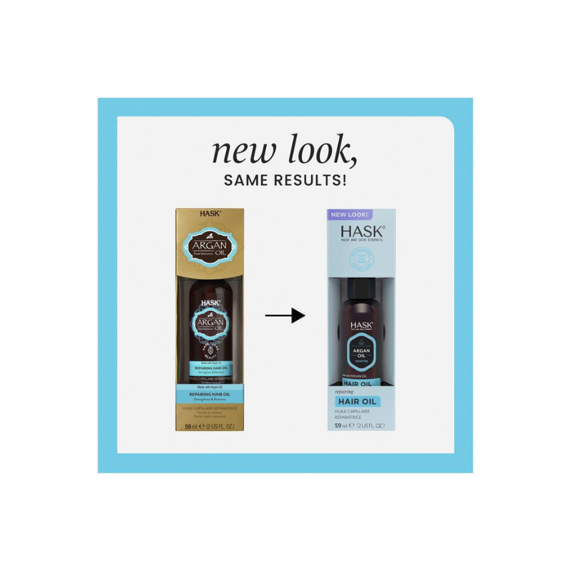 Hask Argan Oil Repairing Shine Oil Box 59ml