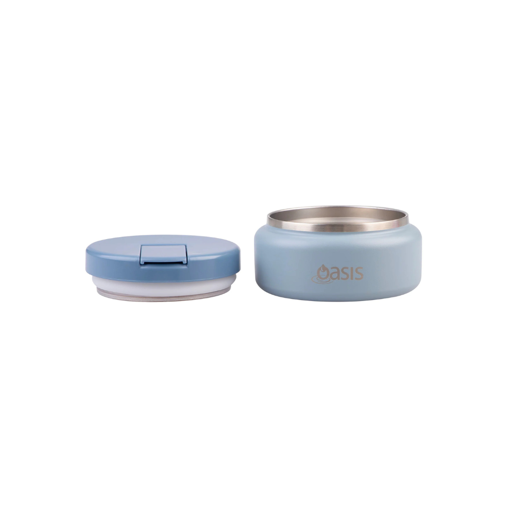 Oasis Food Flask - 230ml Hazy Blue