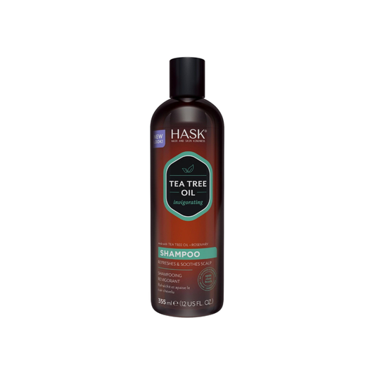 Hask Tea Tree & Rosemary Shampoo 355ml