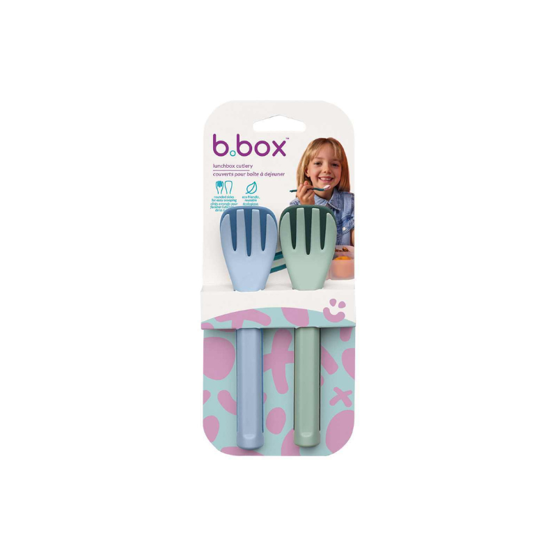 B.Box Lunchbox Cutlery 2pk Horizon