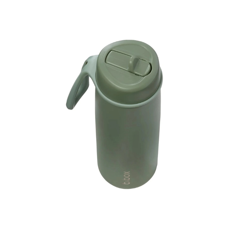 B.Box Insulated Flip Top Bottle Olive 690ml