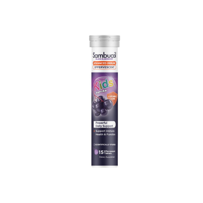 Sambucol Advanced Immune Kids Effervescent 15 Tablets