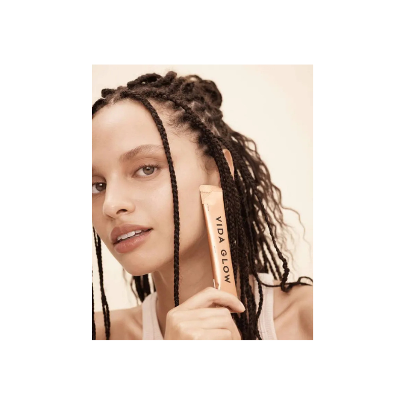 Vida Glow Natural Marine Collagen Sachets - Mocha