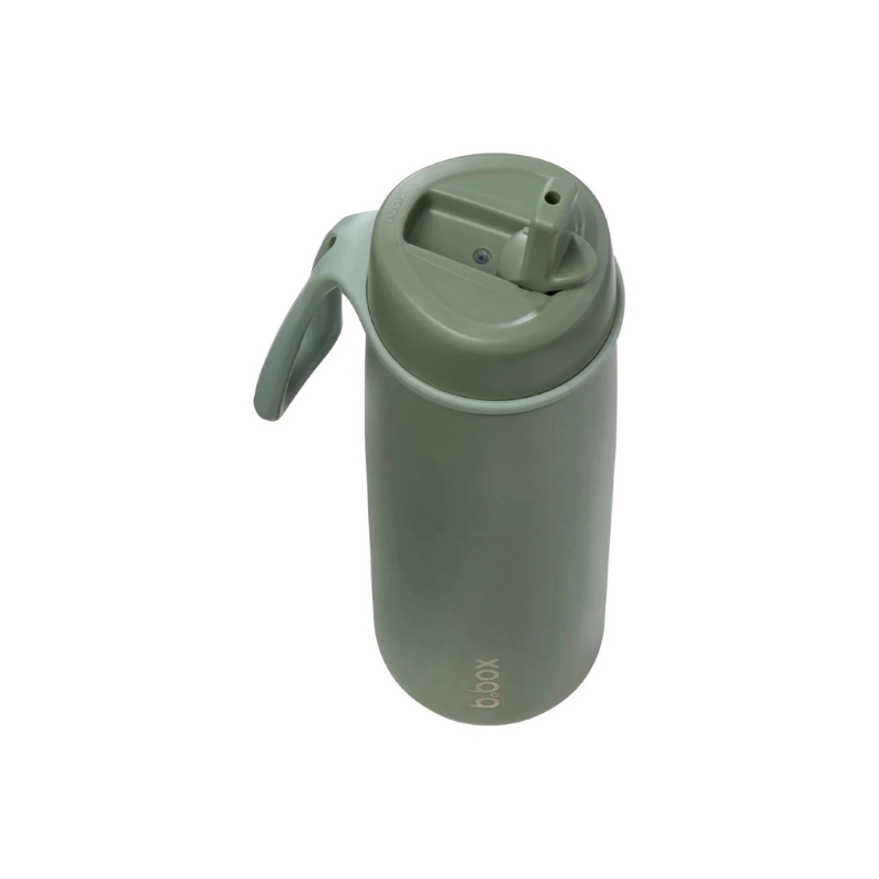 B.Box Insulated Flip Top Bottle Olive 690ml