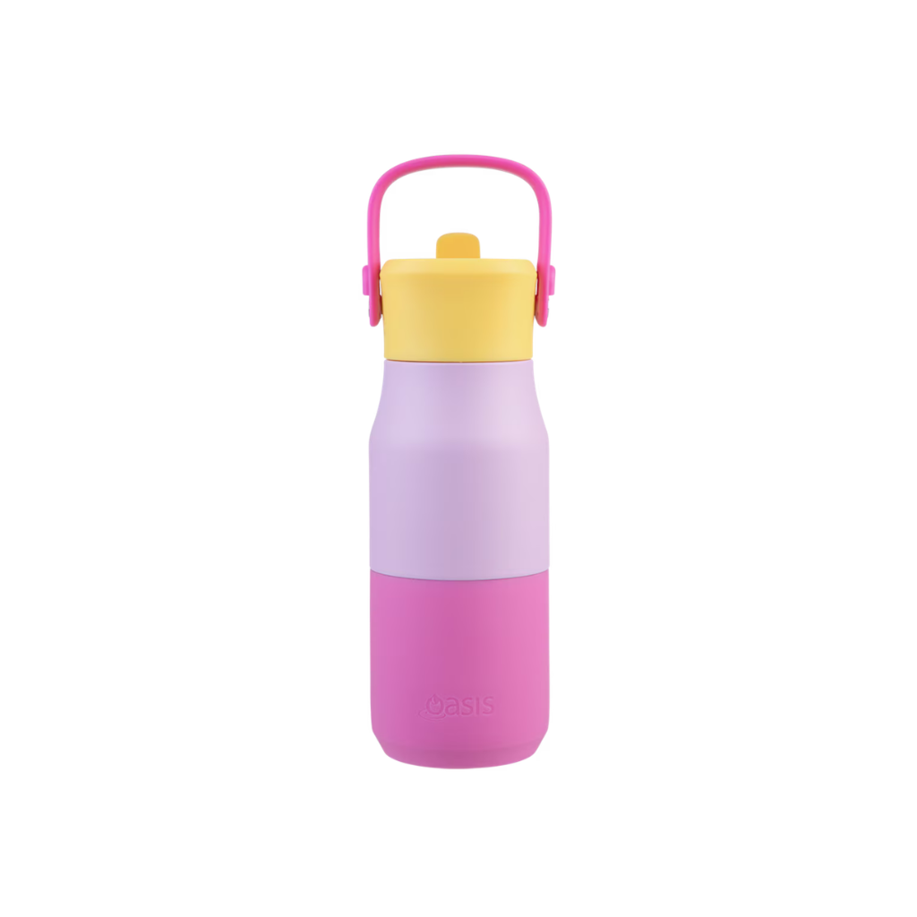 Oasis Double Wall Insulated Sipper Jnr Drink Bottle - 400ml
