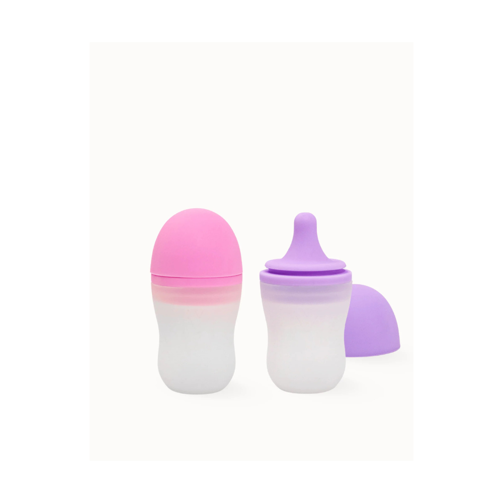Montiico Silicone Sauce Bottle (2 Pack) - Floss/Lilac