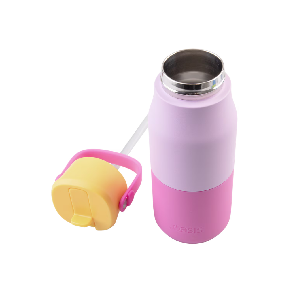 Oasis Double Wall Insulated Sipper Jnr Drink Bottle - 400ml
