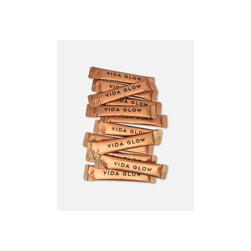 Vida Glow Natural Marine Collagen Sachets - Mocha