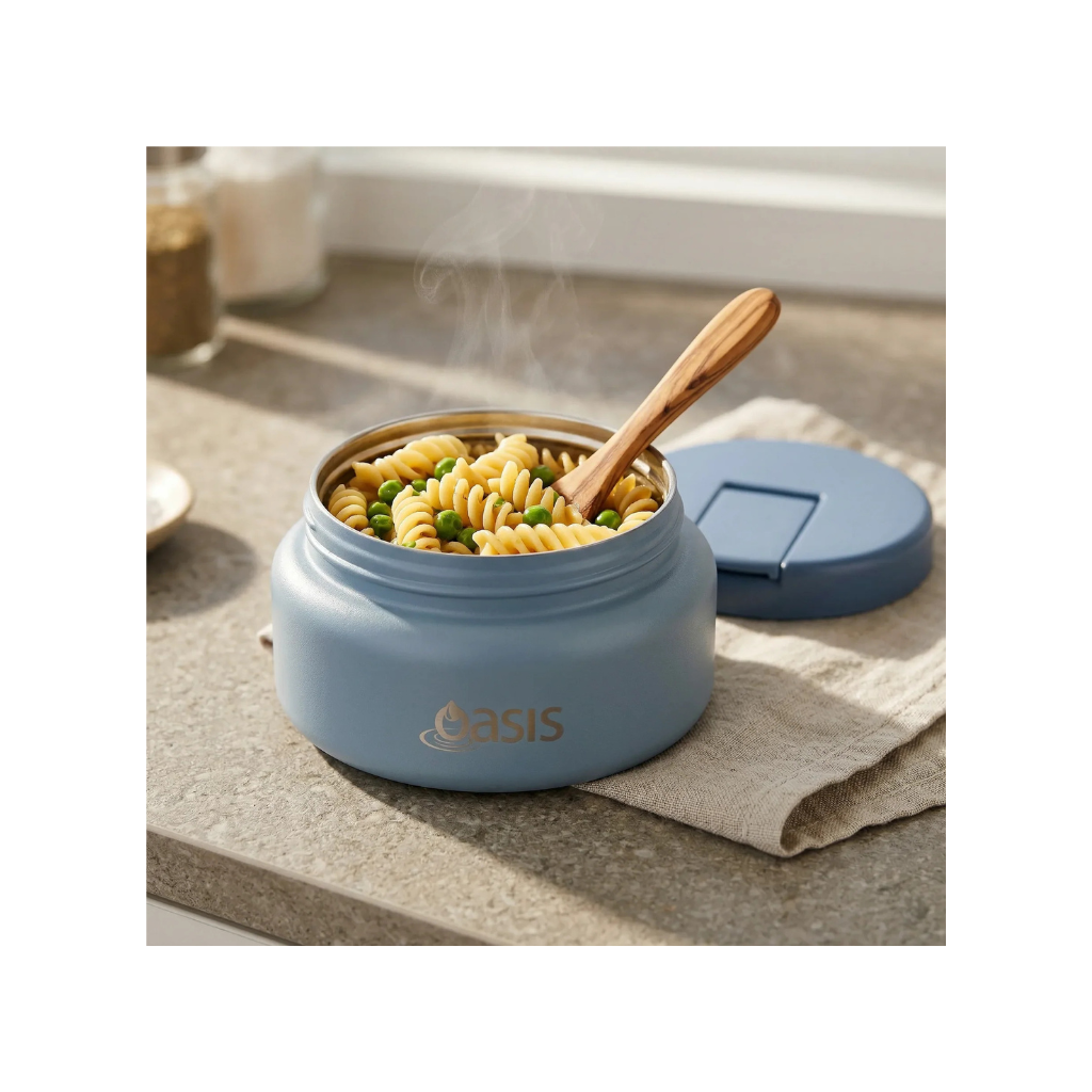 Oasis Food Flask - 230ml Hazy Blue