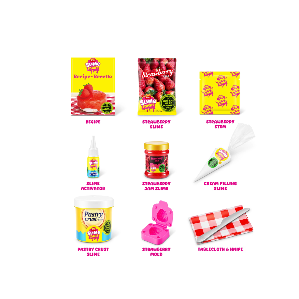 ZURU Slime Mart Strawberry Cheesecake Playset