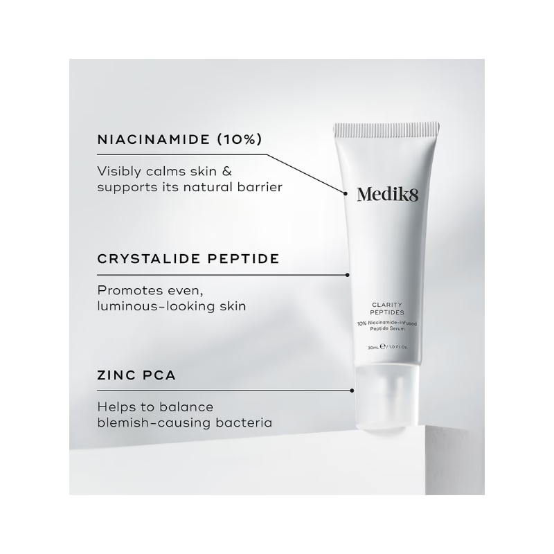 MEDIK8 Clarity Peptides 10% Niacinamide Serum 30ml