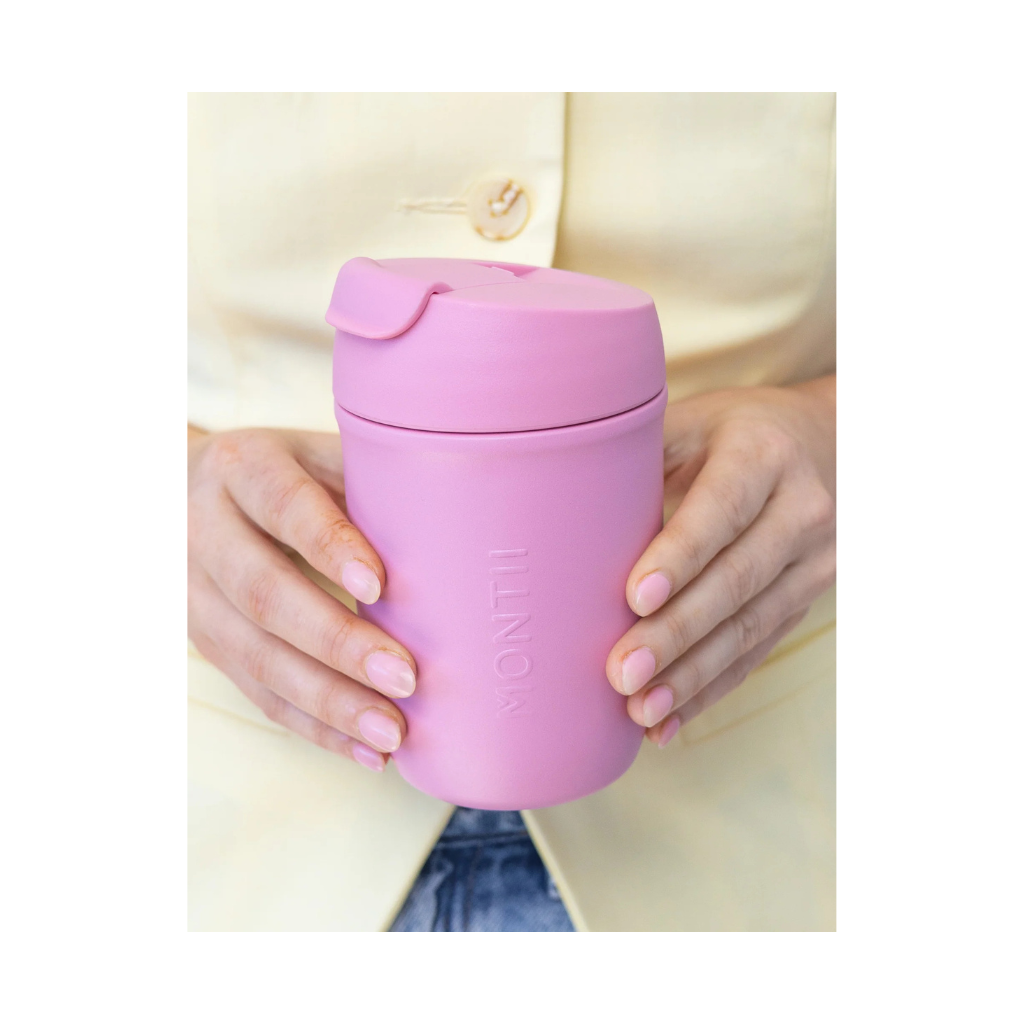 Montiico 380ml Travel Coffee Cup - Bubblegum