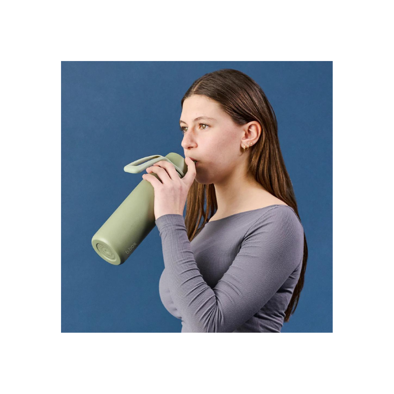 B.Box Insulated Flip Top Bottle Olive 690ml