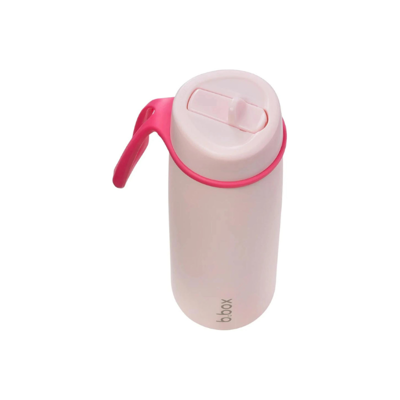 B.Box Insulated Flip Top Bottle Pink Paradise 690ml