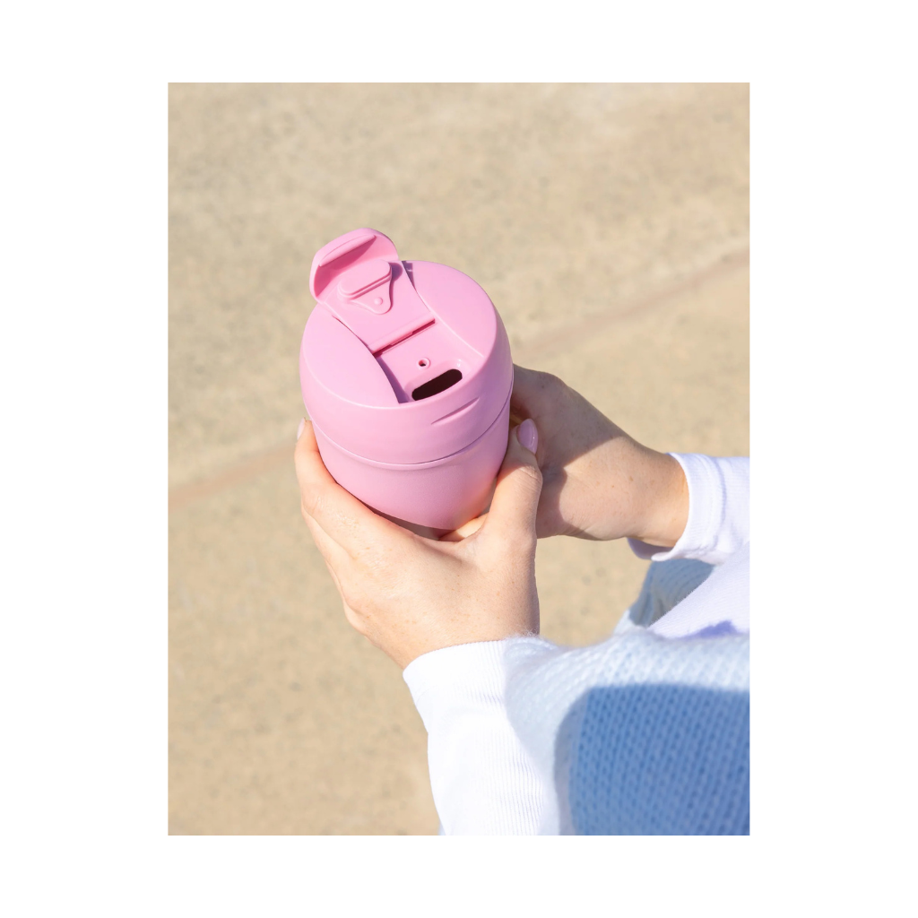 Montiico 380ml Travel Coffee Cup - Bubblegum