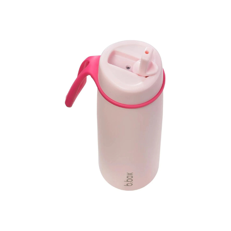 B.Box Insulated Flip Top Bottle Pink Paradise 690ml