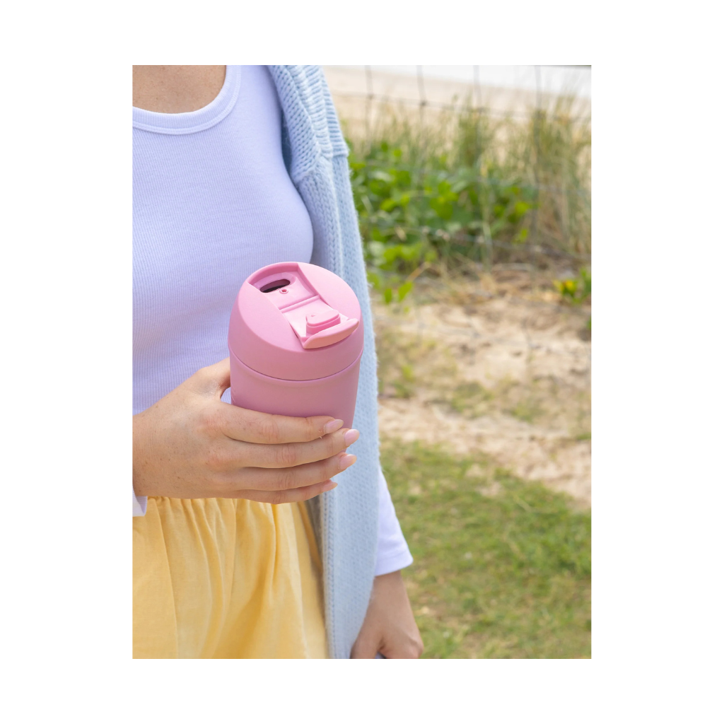 Montiico 380ml Travel Coffee Cup - Bubblegum