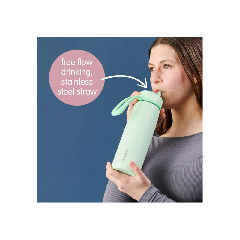 B.Box Insulated Flip Top Bottle Spearmint 690ml