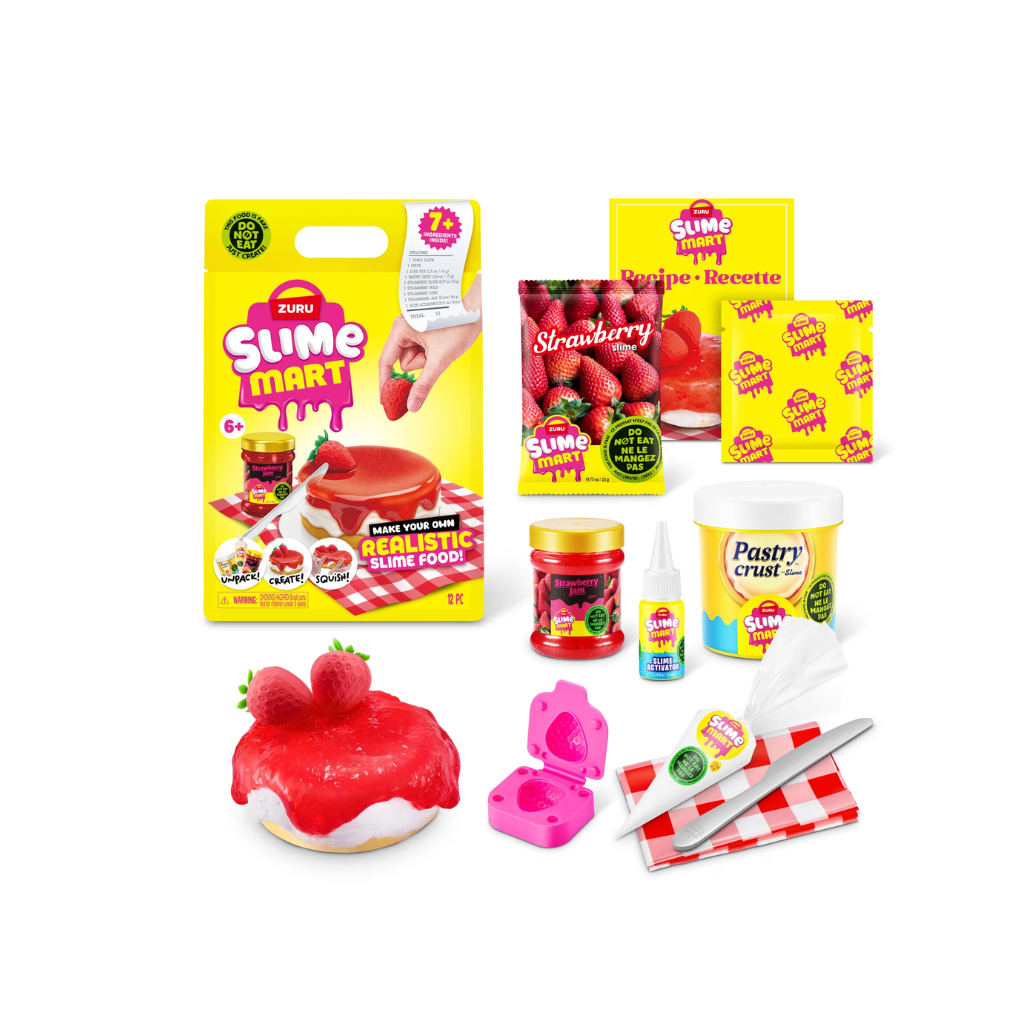 ZURU Slime Mart Strawberry Cheesecake Playset