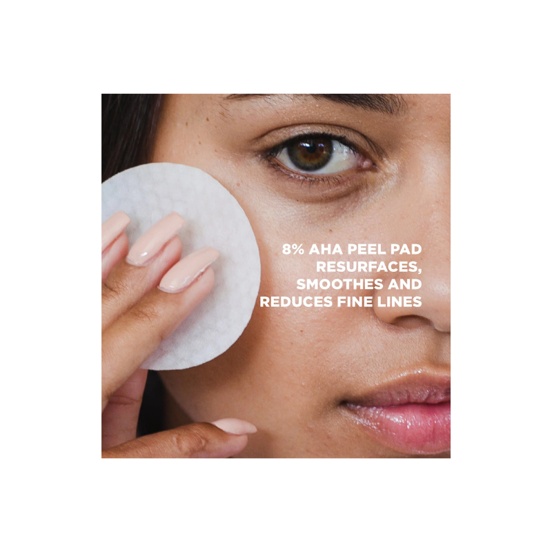 Skin Republic 2 Step AHA Peel Pad + pH Balancing Face Mask
