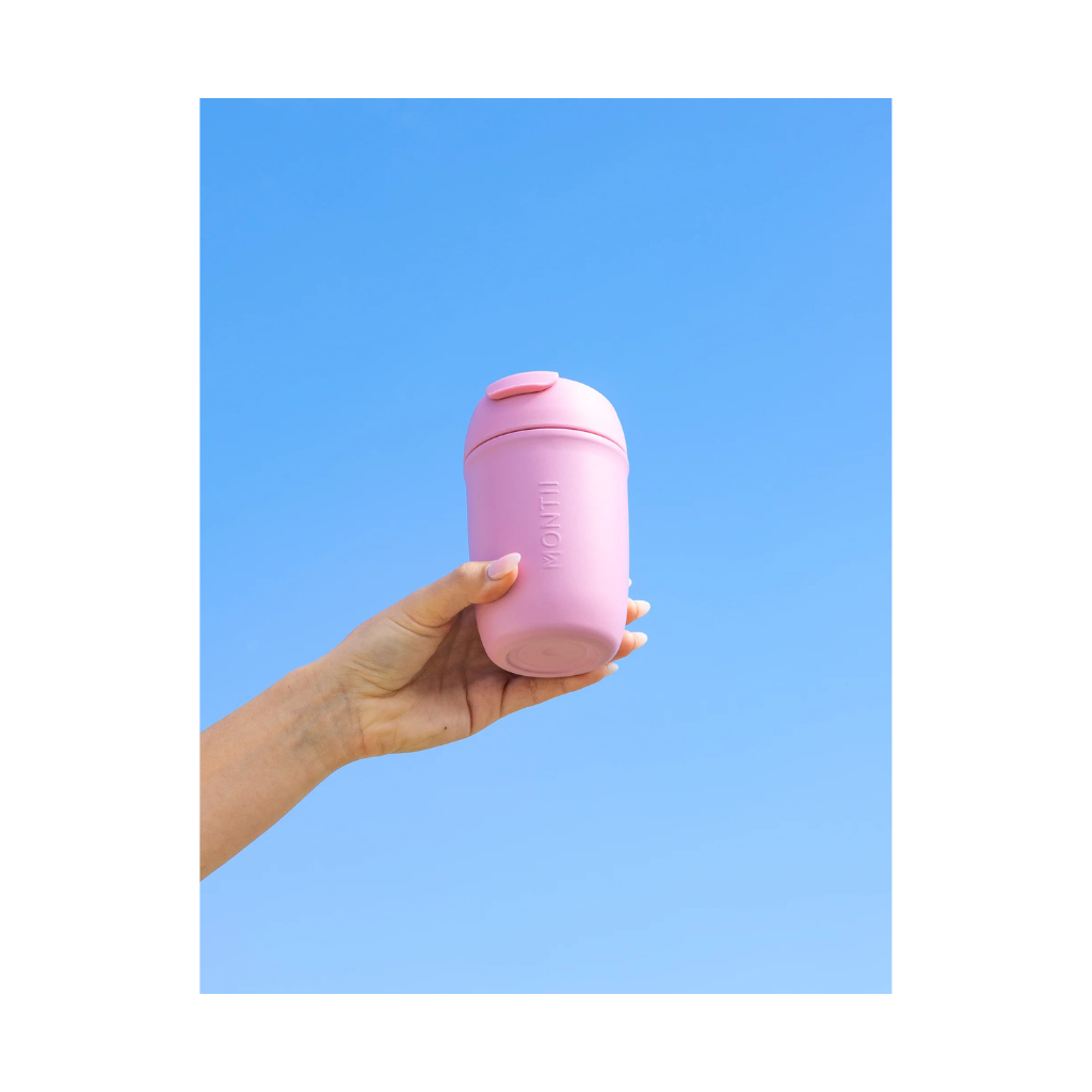 Montiico 380ml Travel Coffee Cup - Bubblegum