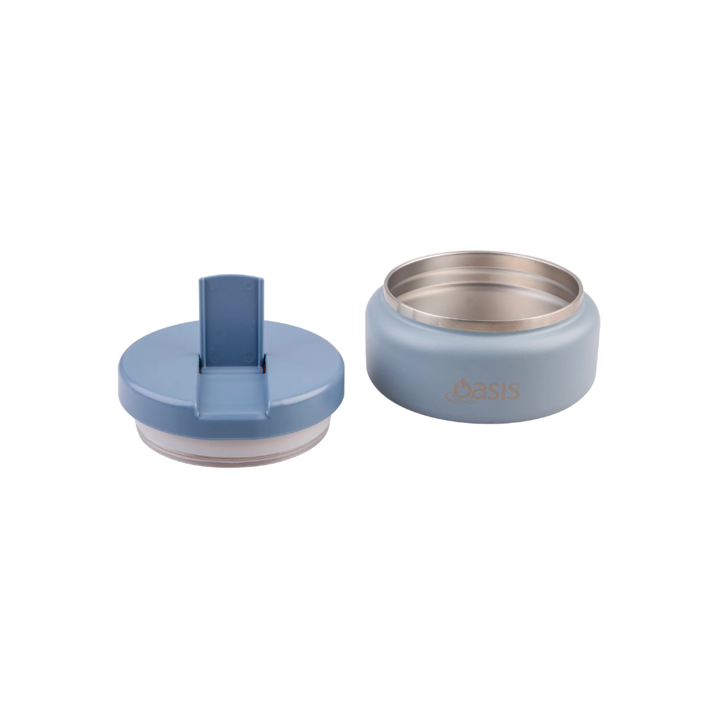 Oasis Food Flask - 230ml Hazy Blue
