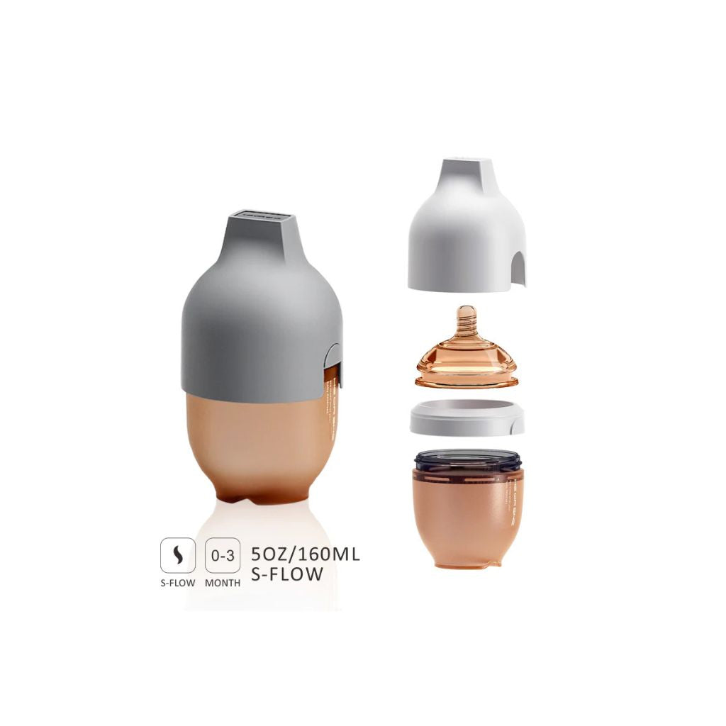 HEORSHE Ultra Wide Neck Baby Bottle 160ml