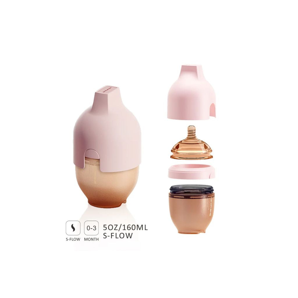 HEORSHE Ultra Wide Neck Baby Bottle 160ml