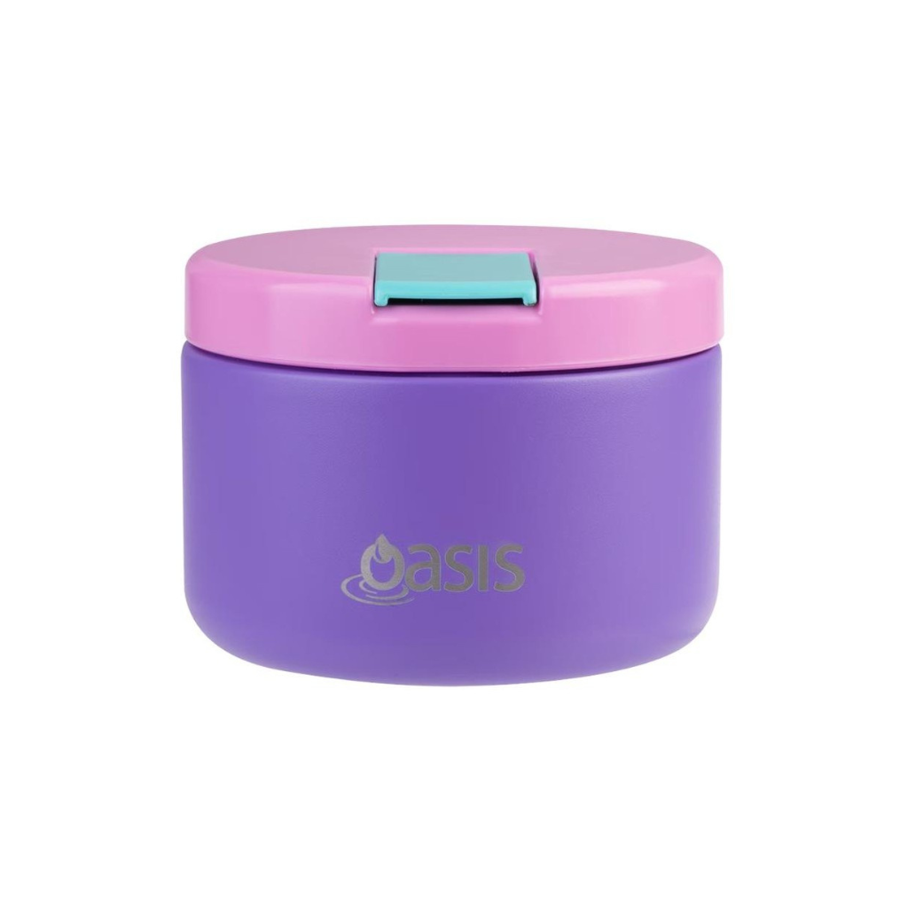 Oasis Food Flask - 300ml Mermaid Purple