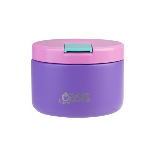 Oasis Food Flask - 300ml Mermaid Purple
