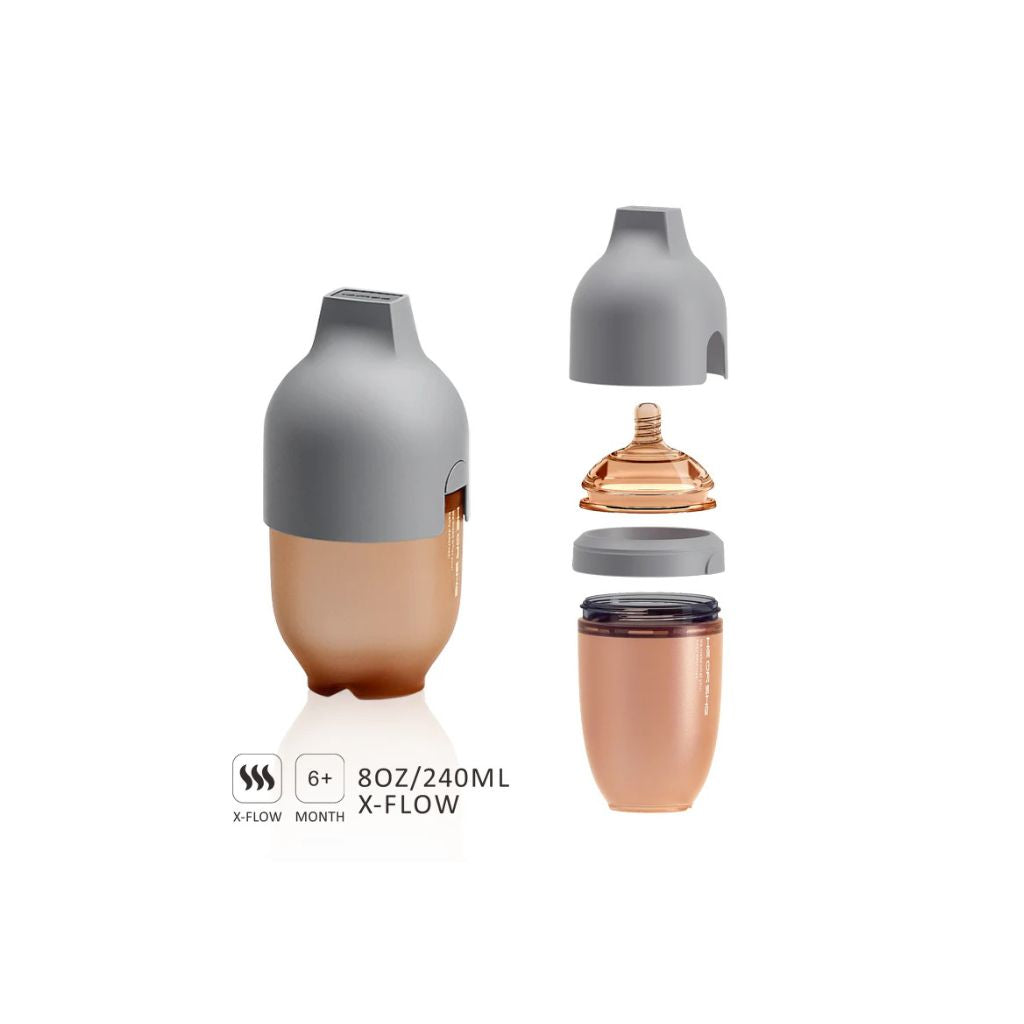 HEORSHE Ultra Wide Neck Baby Bottle 240ml