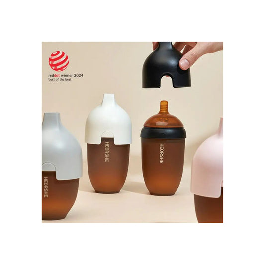 HEORSHE Ultra Wide Neck Baby Bottle 240ml