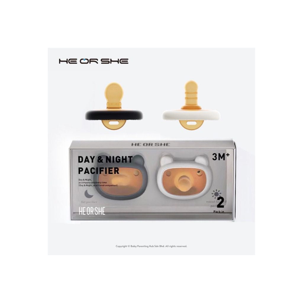 HEORSHE Day & Night Pacifier 3M+