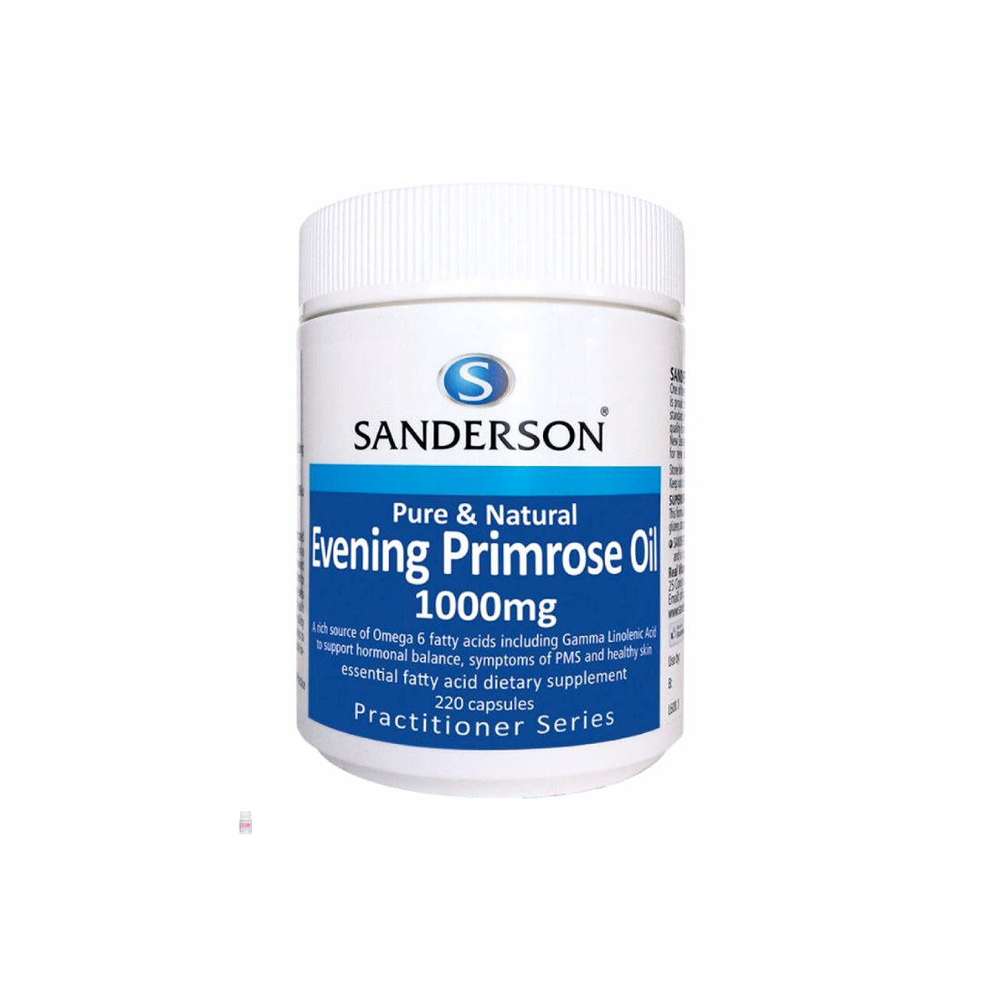 Sanderson Evening Primrose Oil 1,000mg 220 Capsules