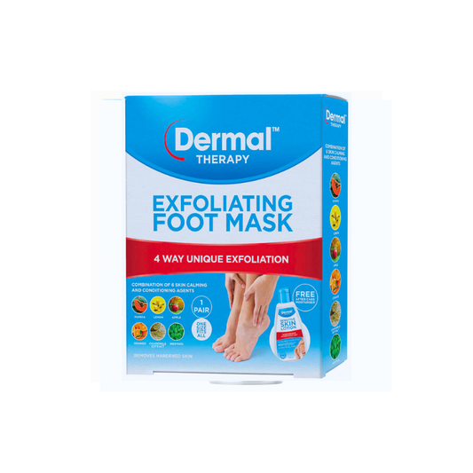 Dermal Therapy Exfoliating Foot Mask 1pr