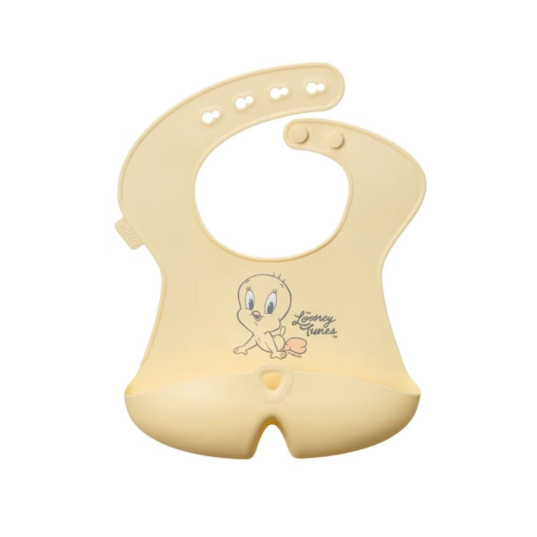 B.Box Looney Tunes  - Silicone Bib