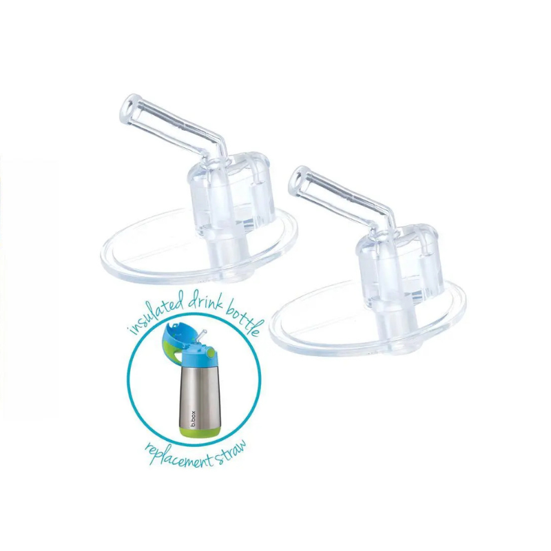 B.Box Insulated Drink Bottle Replacement Straw Tops