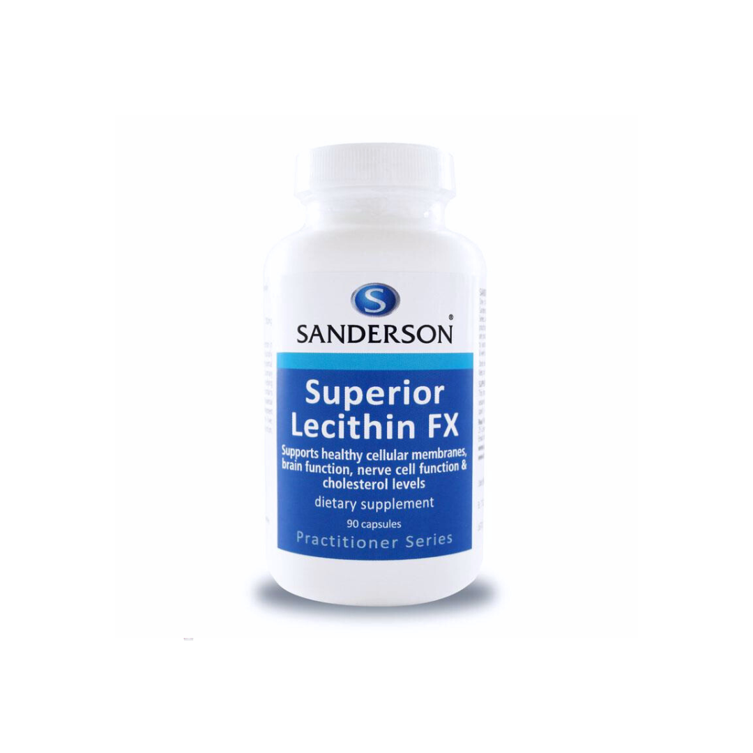 Sanderson Superior Lecithin FX 90 Capsules