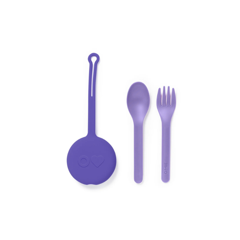 Omie Fork Spoon & Pod (4 Colours)