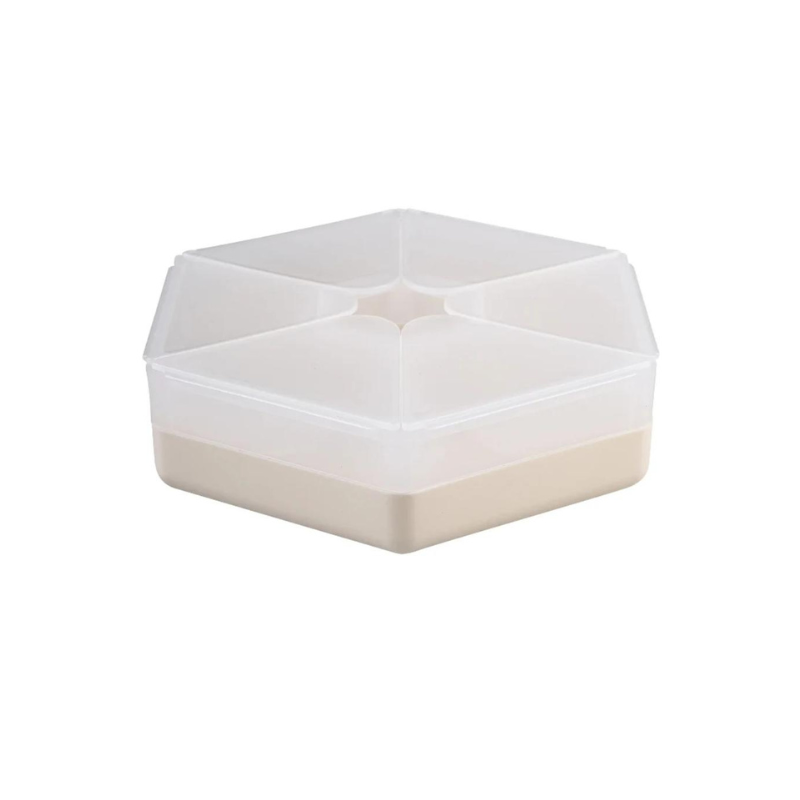 Melii Snackle Hexagon Snack Box Luxe Ivory