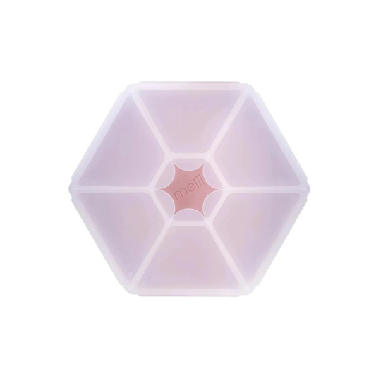 Melii Snackle Hexagon Snack Box Luxe Pink (Copy)