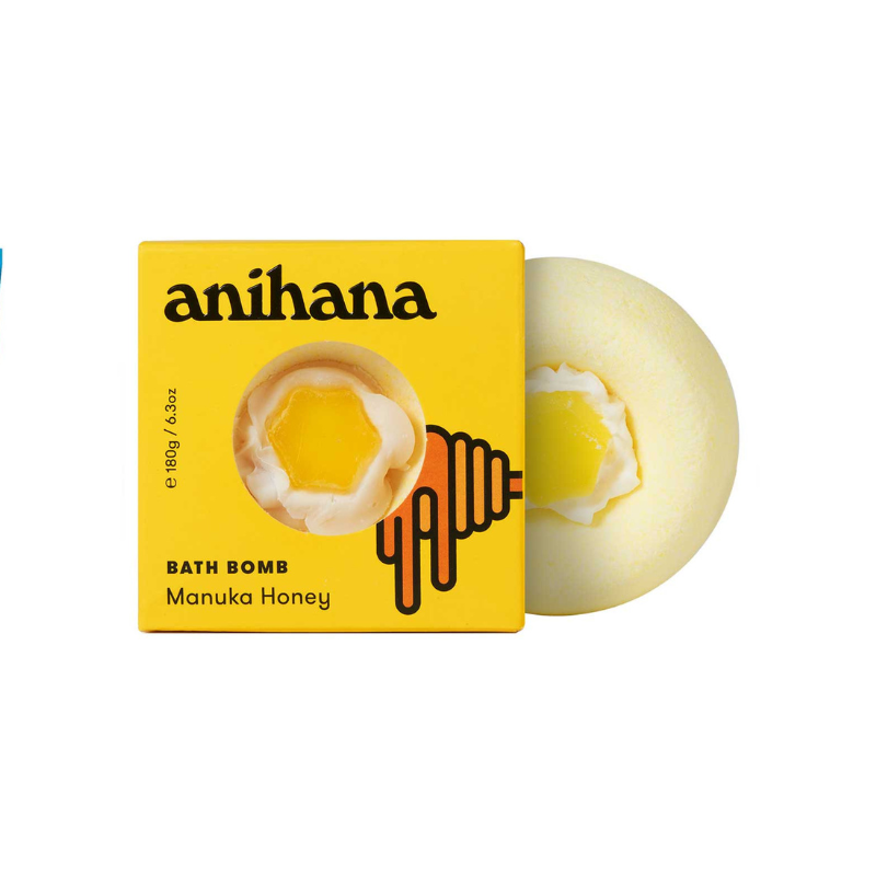 Anihana Bath Bomb Manuka Honey 180g