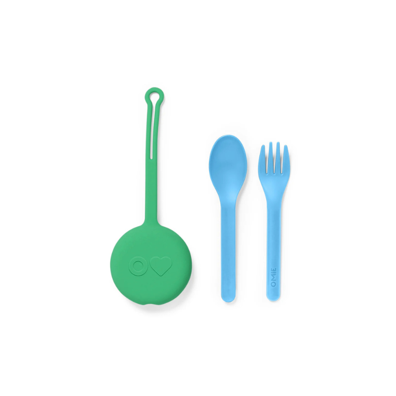 Omie Fork Spoon & Pod (4 Colours)