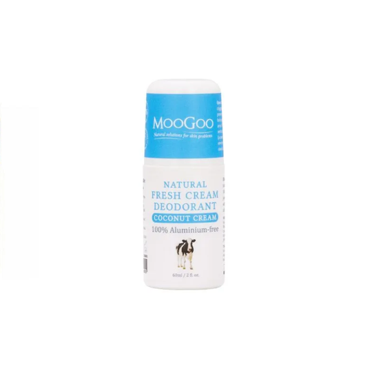 MooGoo Fresh Cream Deodorant 60ml - Coconut Cream