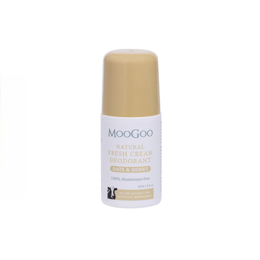 MooGoo Fresh Cream Deodorant 60ml - Oats & Honey