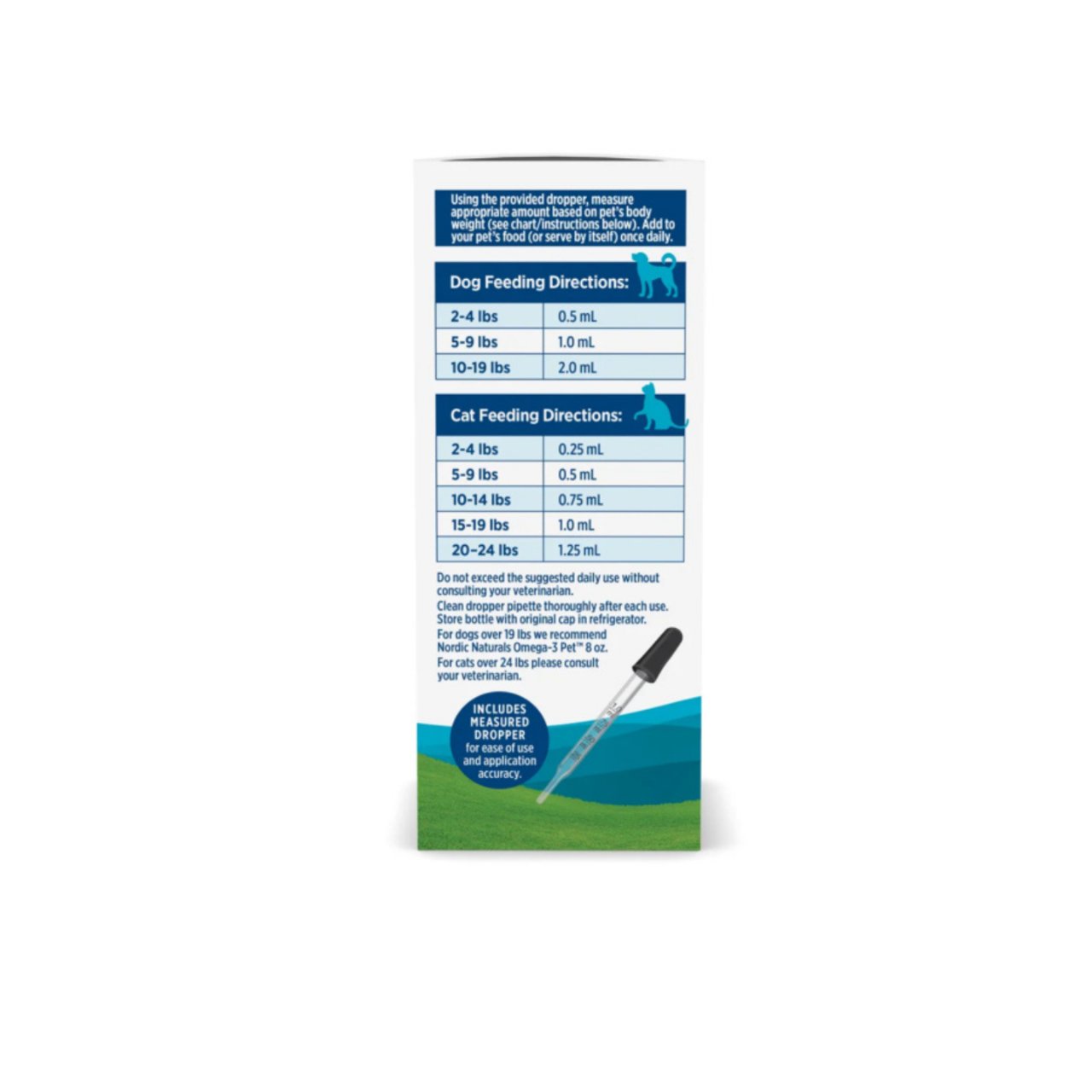 Nordic Naturals Omega-3 Fish Oil Cat & Dog Liquid Supplement