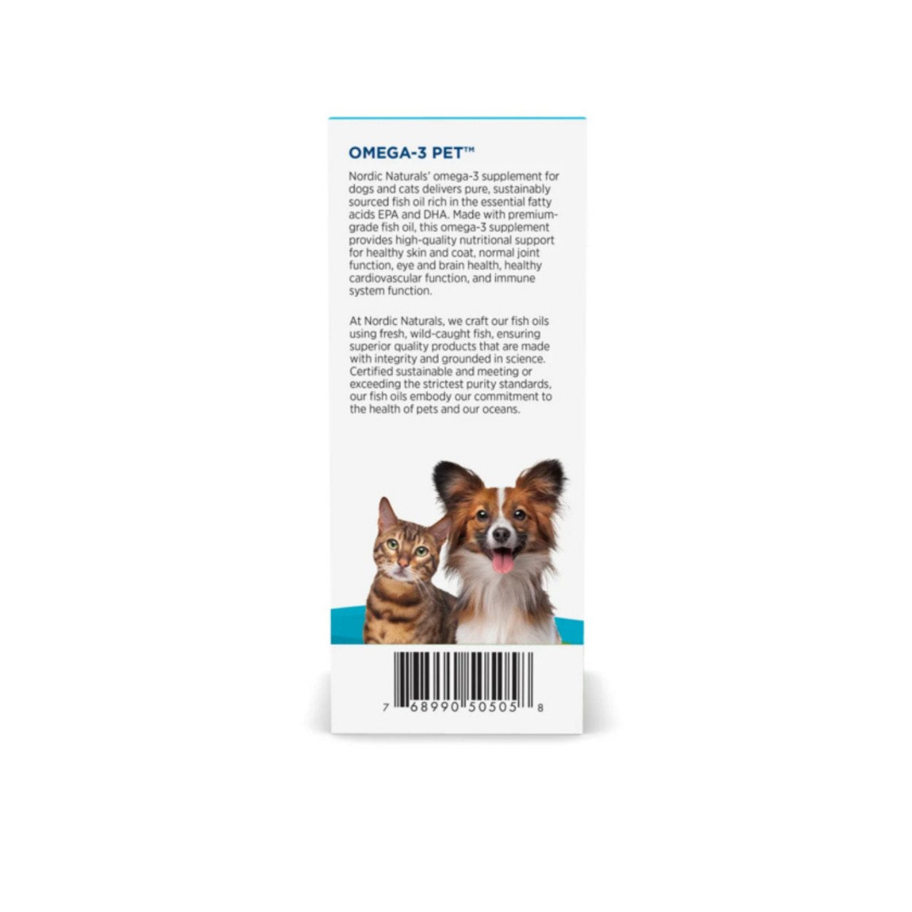 Nordic Naturals Omega-3 Fish Oil Cat & Dog Liquid Supplement