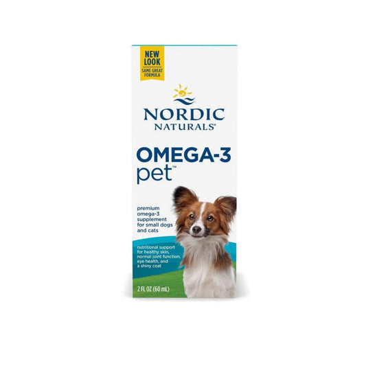 Nordic Naturals Omega-3 Fish Oil Cat & Dog Liquid Supplement