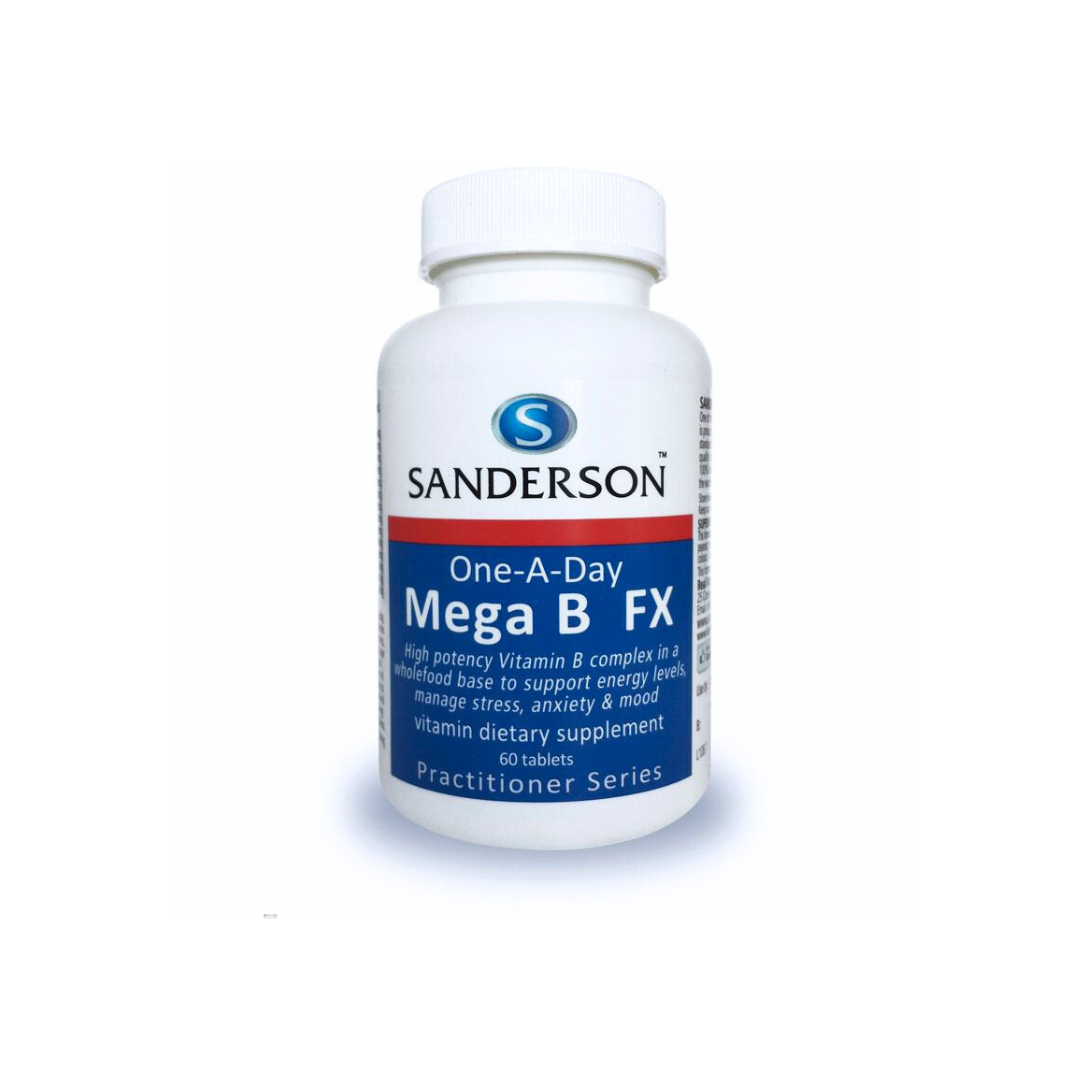 Sanderson Mega B FX 60 Tablets